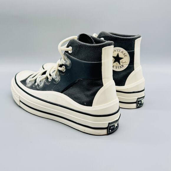 Converse Shoes Womens 7 Black High Top Chuck Taylor 70 Utility Hi Storm Wind - Picture 6 of 12